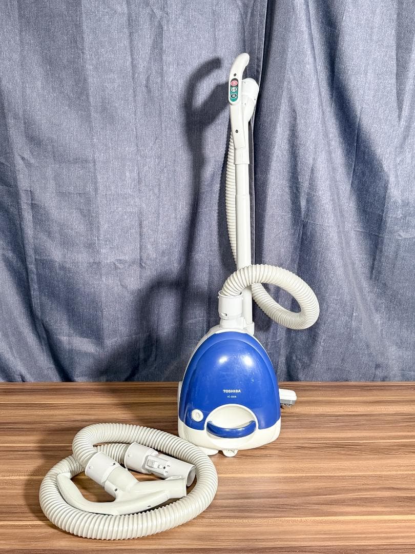 東芝 VC-D50K クリーナー 予備ホース付き 中古動作品