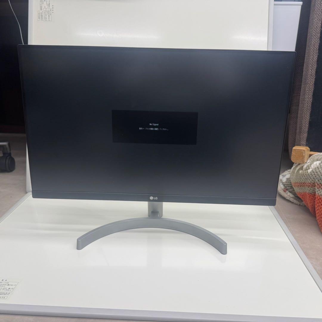 【極美品】LG 23.8インチ フレームレスモニター 24ML600S-W