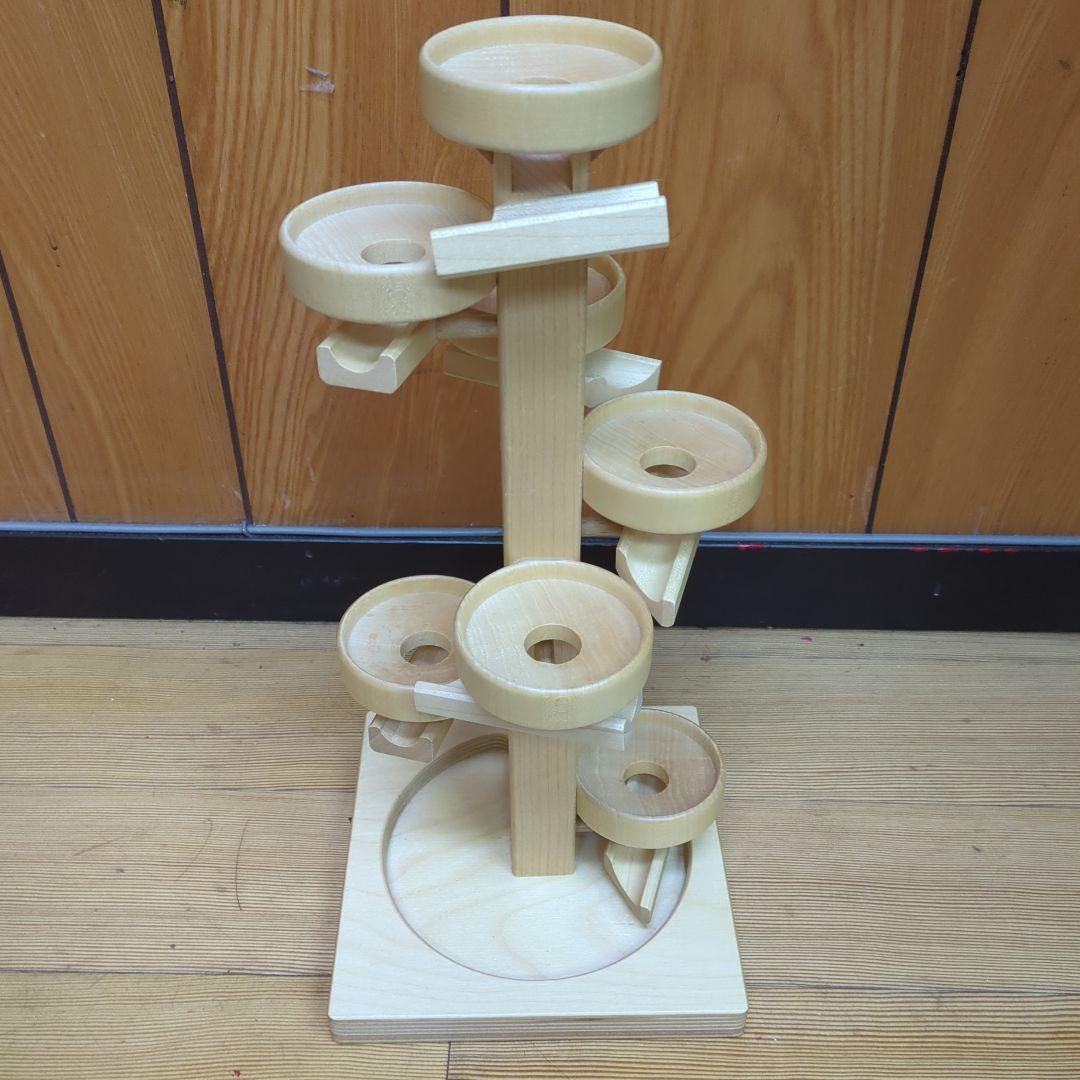 Tower of Plates 知育玩具　ベック社　玉の塔　白木 BECK社