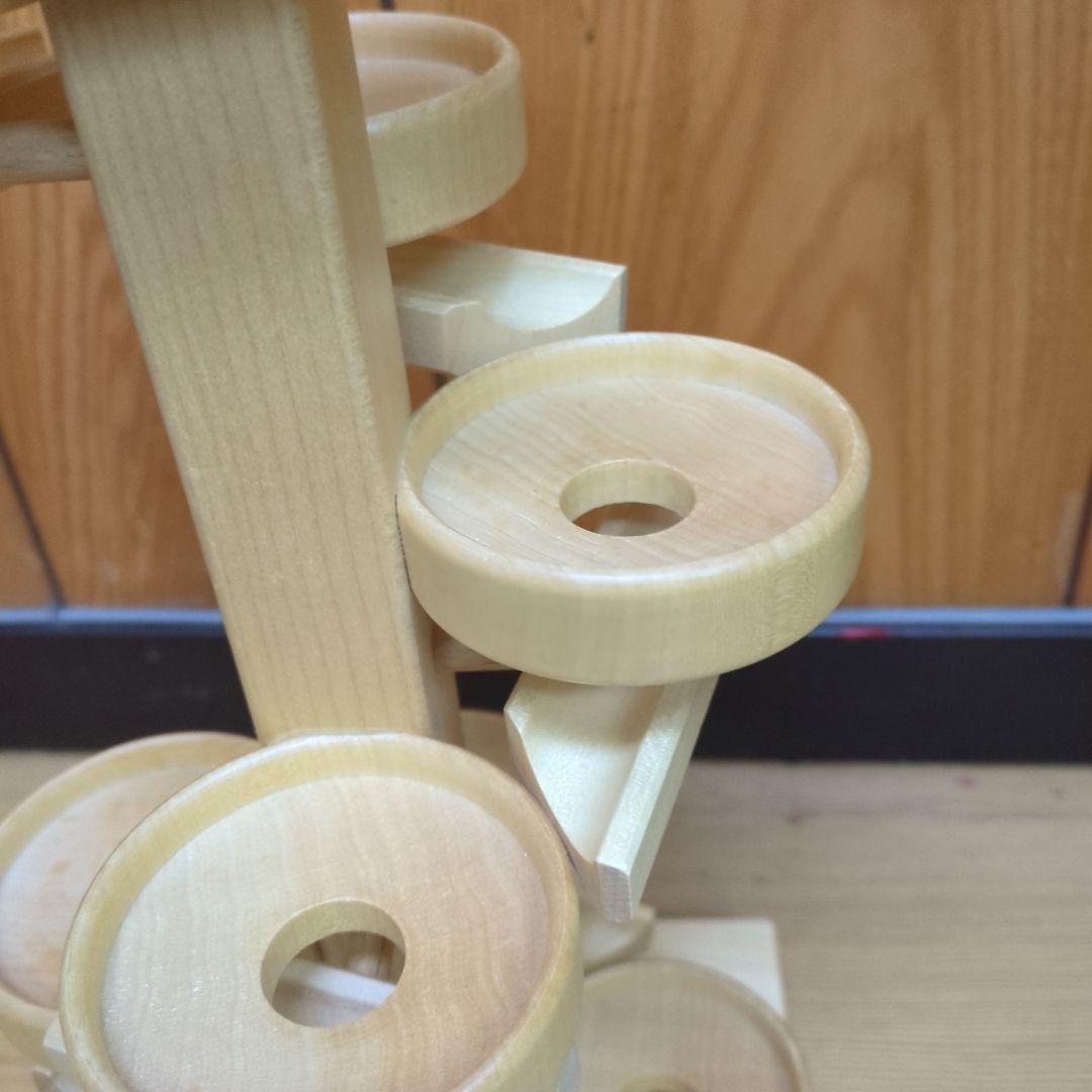 Tower of Plates 知育玩具　ベック社　玉の塔　白木 BECK社