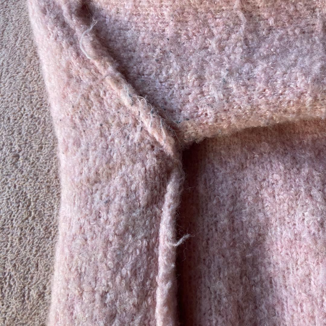 thetoe ピンクニット　クリーニング済み