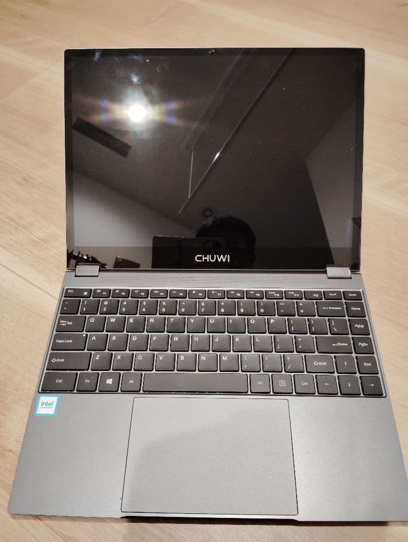 CHUWI FreeBook シルバー 360度回転ノートPC