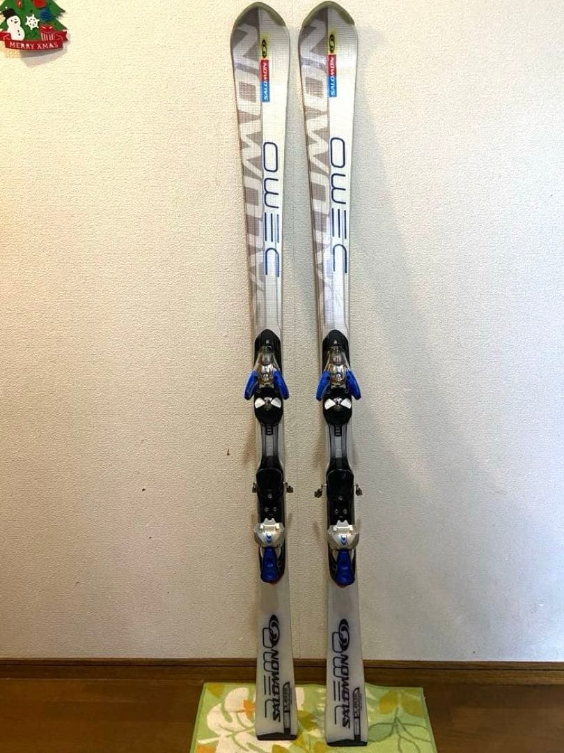 サロモン　DEMO カービングスキー板　165cmビンディング付