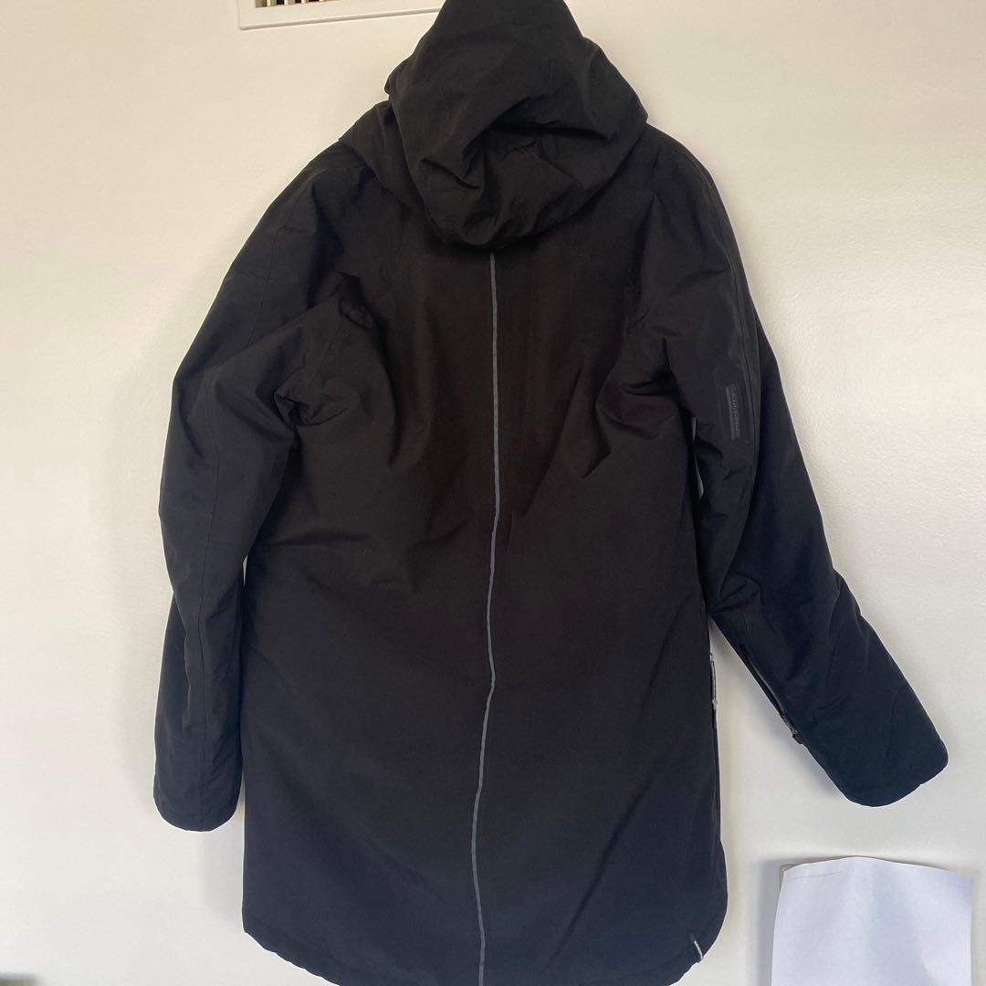 KRAKATAU 黒 ナイロンジャケット ロング丈 Mサイズ　ユニセックス