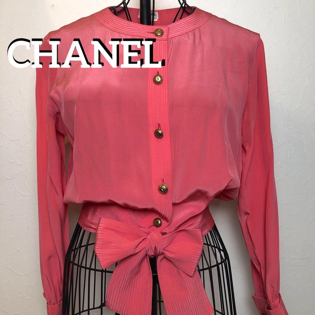 CHANEL★シャネル★ブラウス★長袖★COCO★ヴィンテージ★