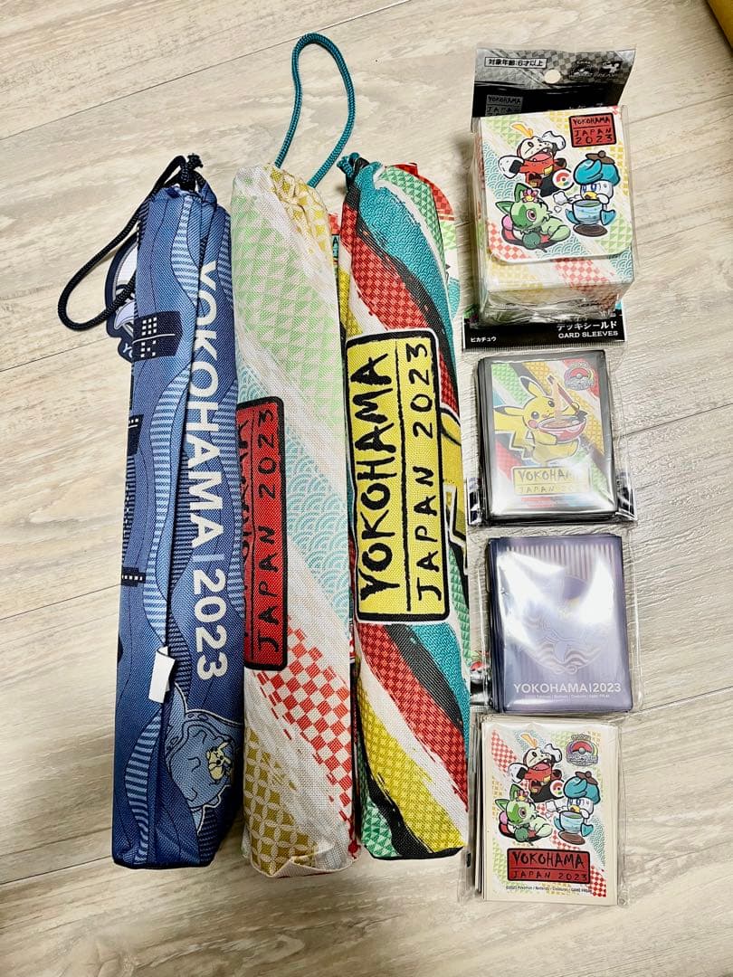 wcs2023限定　ポケモンカード wcsヨコハマ プレイマット 3種セット