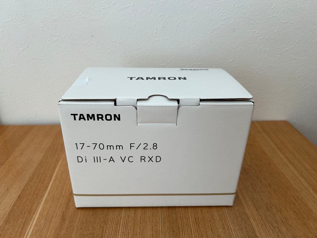 【新品】Tamron17-70mmF/2.8 Di III-A VC RXD