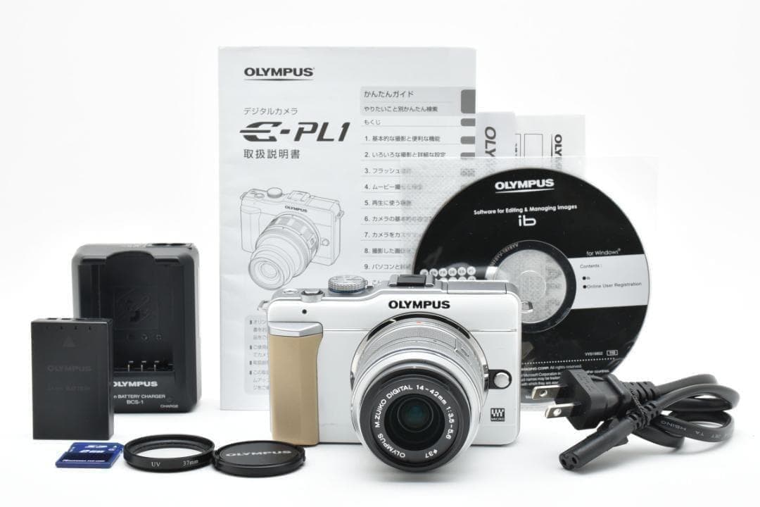 ■美品■OLYMPUS PEN E-PL1＋オリンパスDIGITALレンズキット