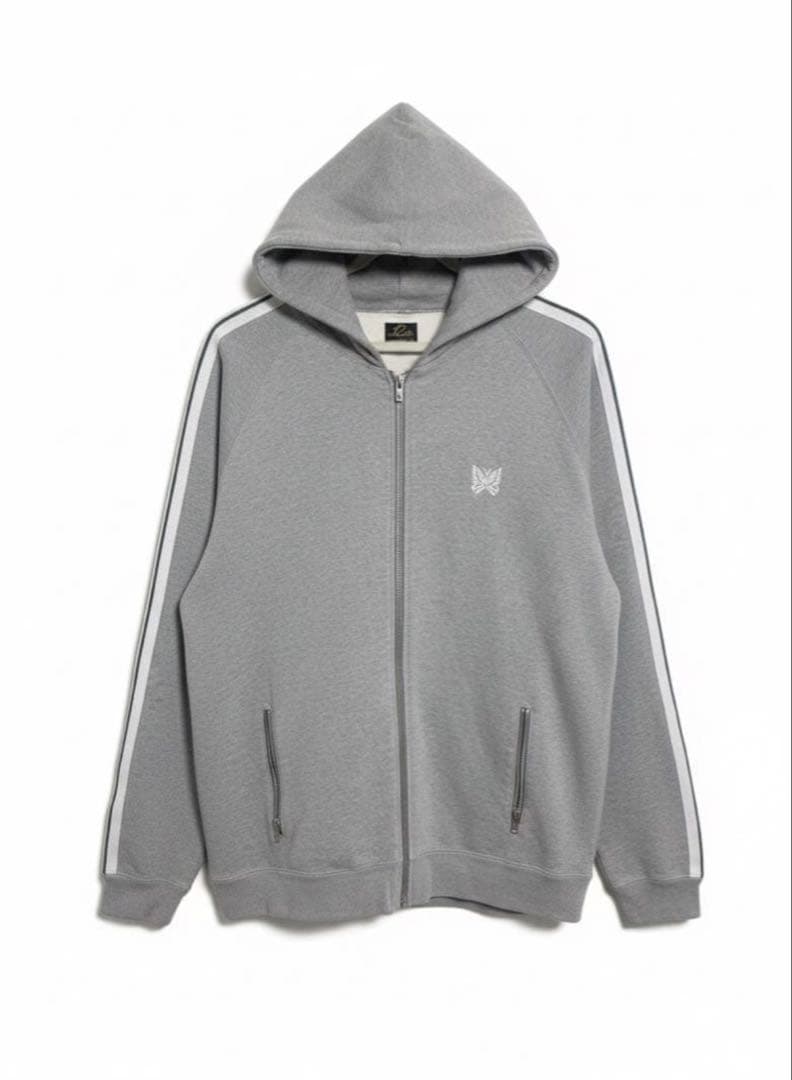 Needles NUBIAN別注 トラックフーディー XXL グレー