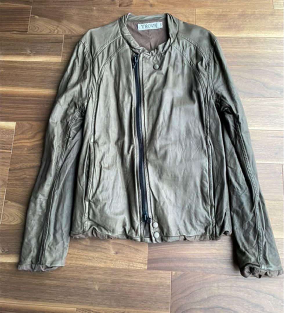 TROVE レザージャケット　ライダース