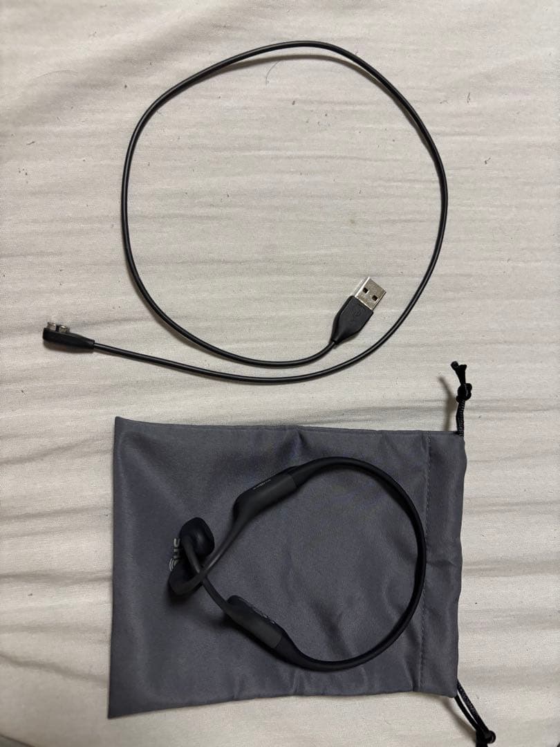 SHOKZ 骨伝導ワイヤレスイヤホン ブラック