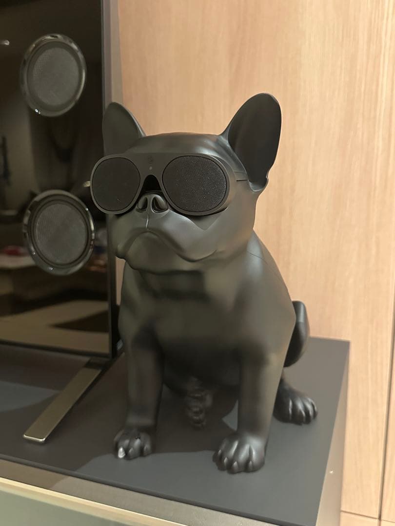 フレンチブルドッグ型スピーカー