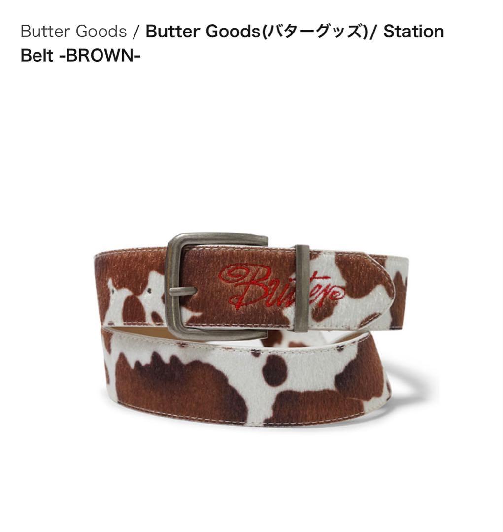Butter Goods(バターグッズ)/Station Belt ブラウン