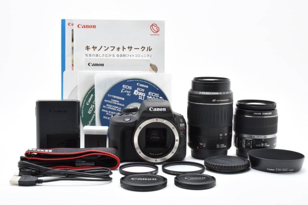 ■ 美品 ■ キャノン　Canon EOS Kiss X7 ダブルズーム 293
