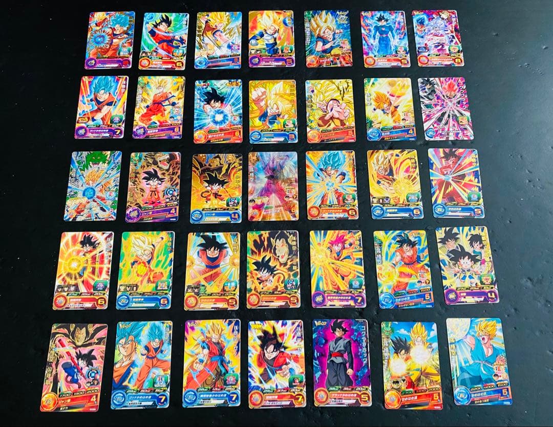 ドラゴンボールヒーローズカード35枚set 孫悟空