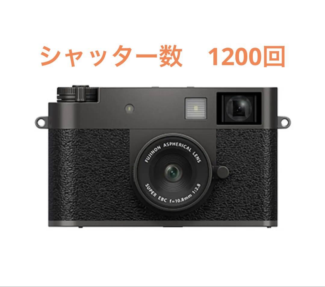 FUJIFILM X half チャコールシルバー　シャッター数1200回