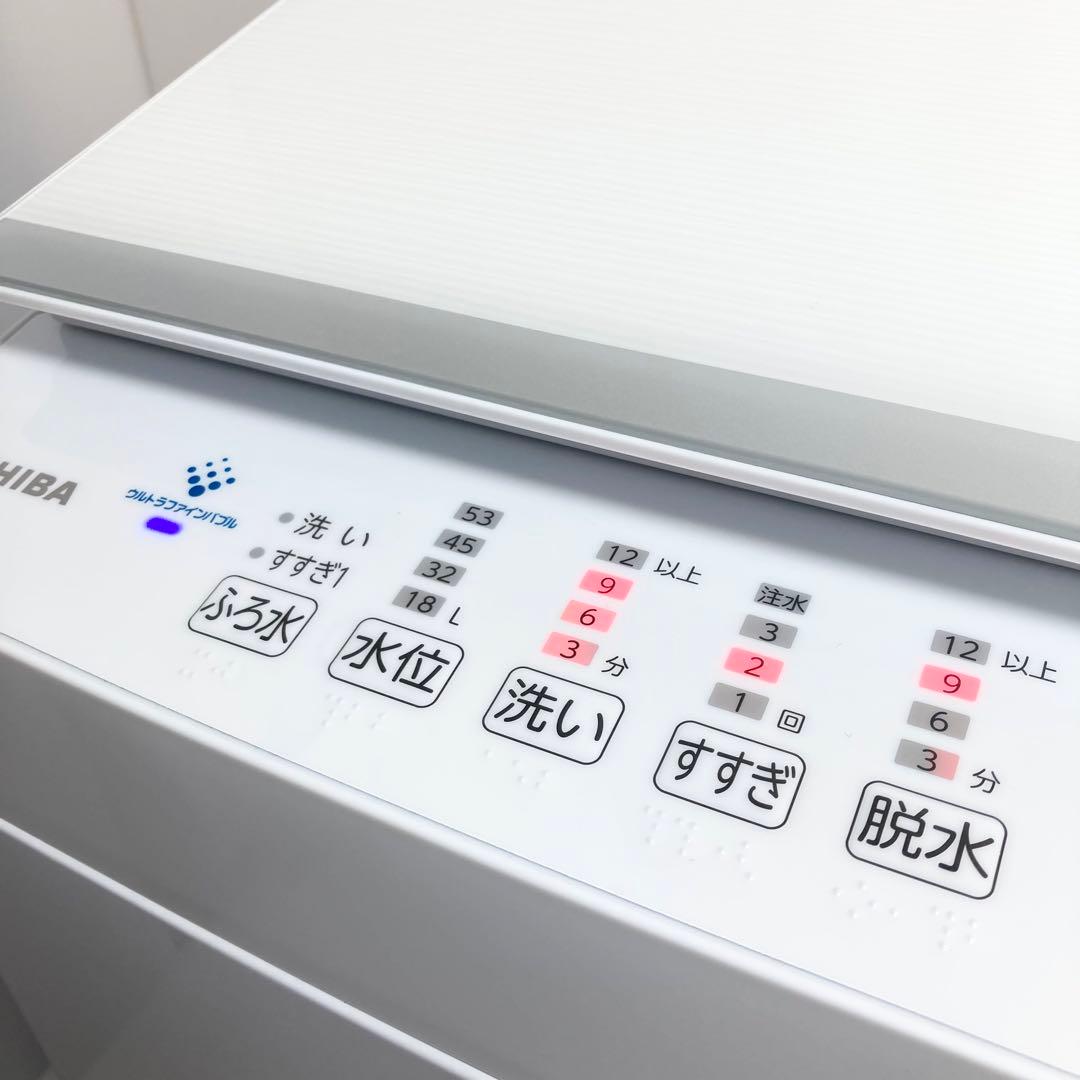 全国発送 東芝 全自動洗濯機 ZABOON 7kg AW-7DH1 2021年製