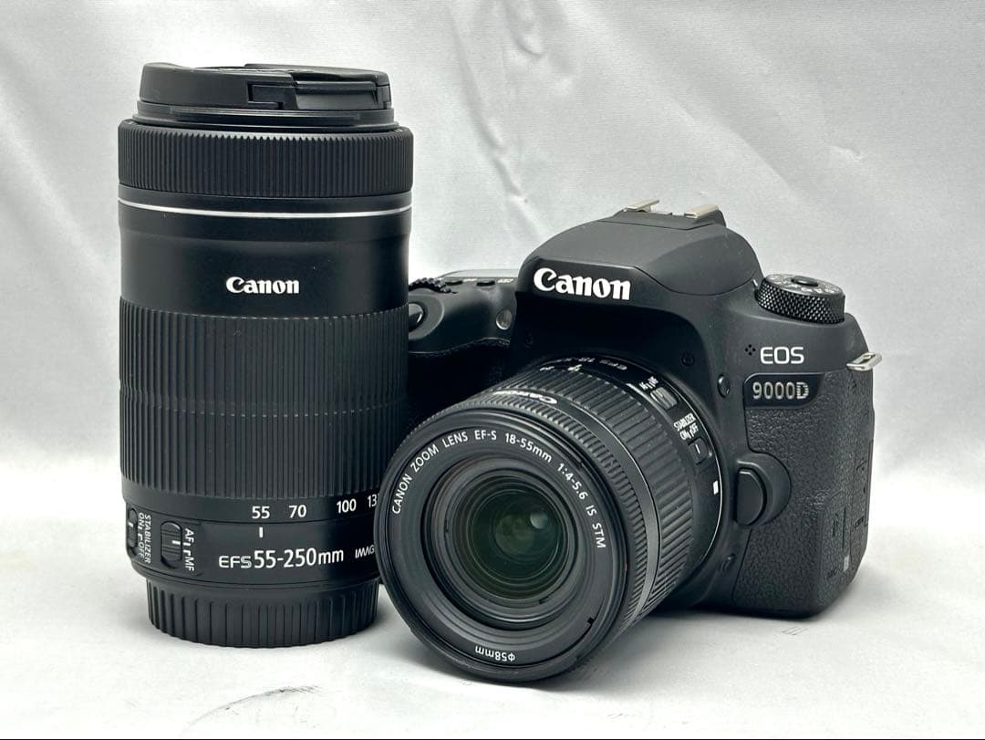 美品！Canon EOS 9000D ダブルズームレンズキット♪wifi搭載♪