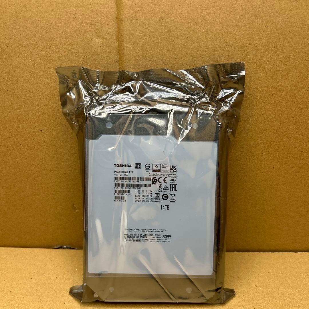 東芝 HDD 14TB MG08ACA14TE