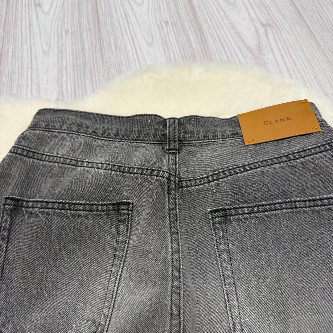 うた　SuzuHirose×CLANE WIDE DENIM PANTS