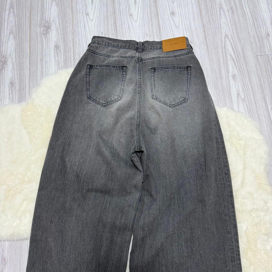 うた　SuzuHirose×CLANE WIDE DENIM PANTS