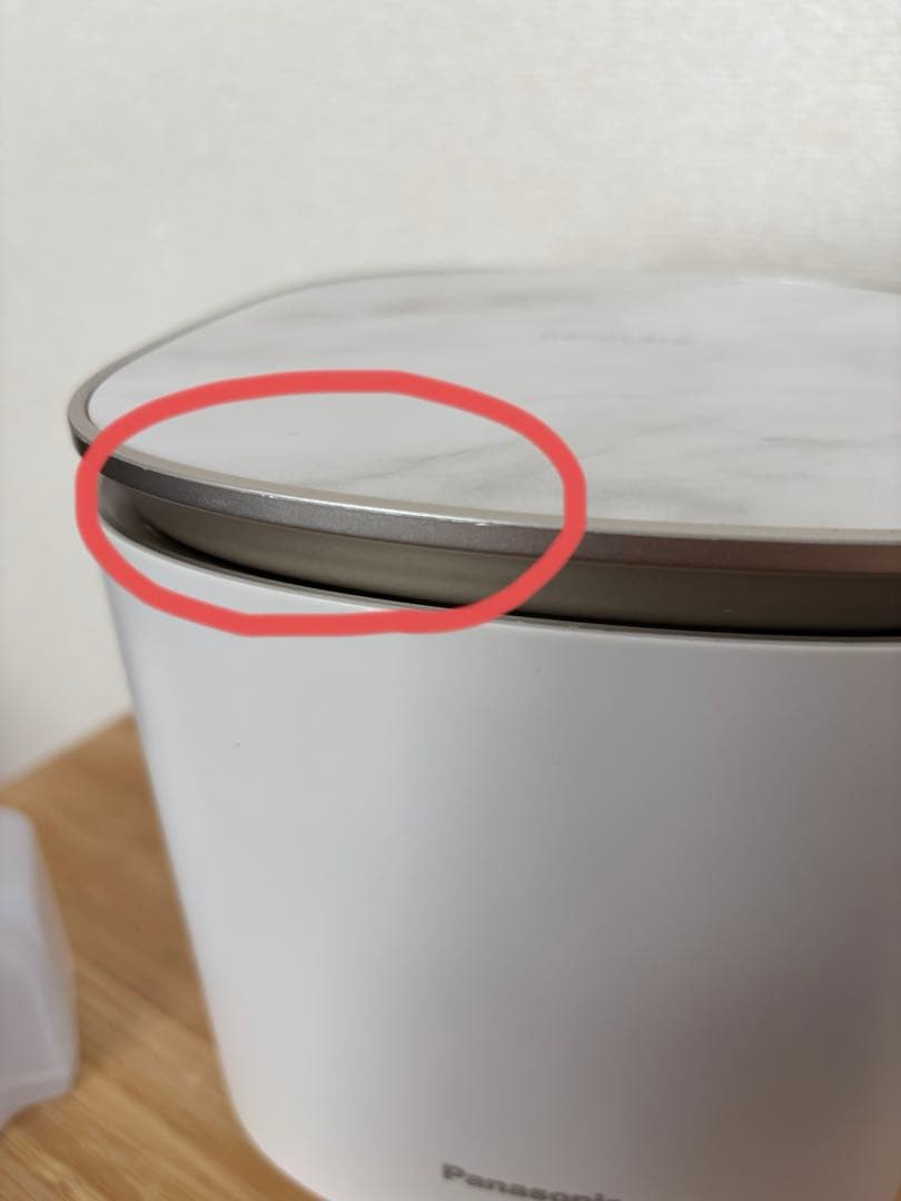 Panasonic スチーマー　ナノケア　EH-SA0B-N ゴールド調