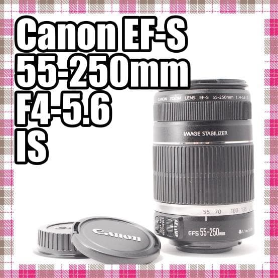 ✨手振れ補正✨Canon EF-S 55-250mm F4-5.6 IS