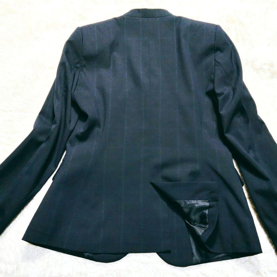 ZARA ザラ レディースセットアップ パンツスーツ ネイビー ノーカラー М