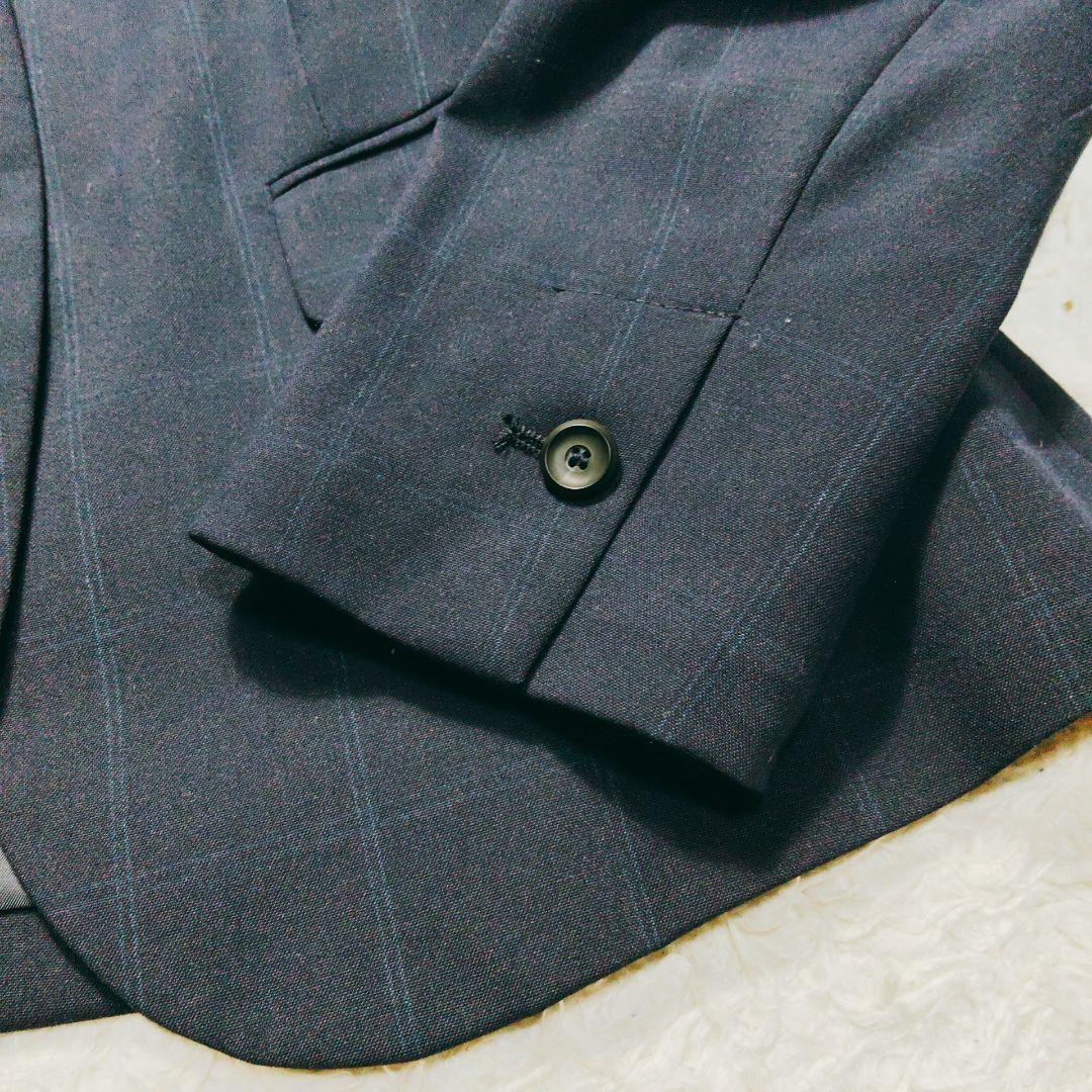 ZARA ザラ レディースセットアップ パンツスーツ ネイビー ノーカラー М