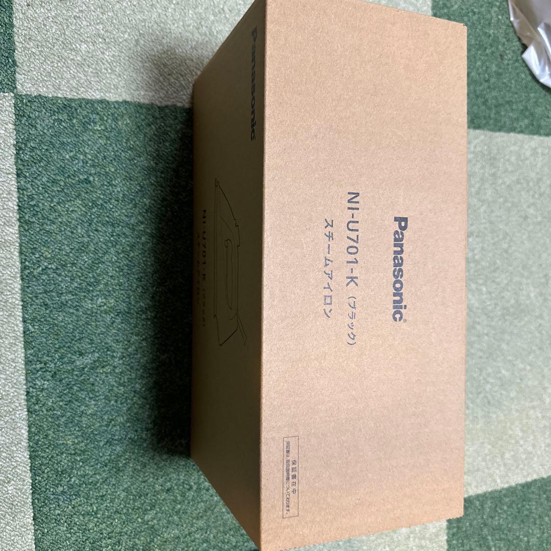 Panasonic NI-U701-K スチームアイロン(ブラック)