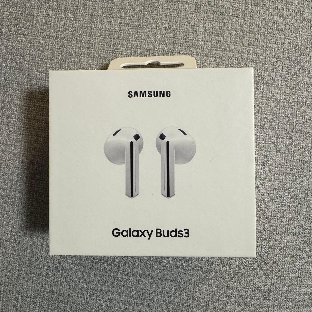 新品：SAMSUNG Galaxy Buds3【SM-R530NZWAXJP】