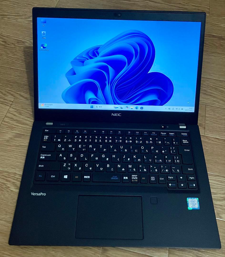 NEC 13.3インチ液晶 i5第8世代 ノートパソコン VB-6 中古，動作品