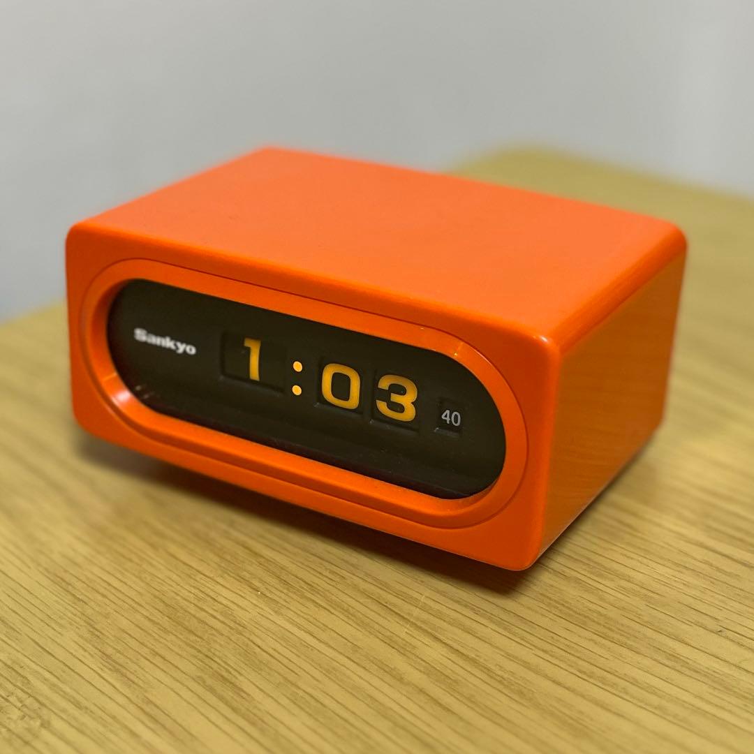 【メンテ済・動作正常】元箱付き美品 SankyoザックスDT-601 ドラム時計