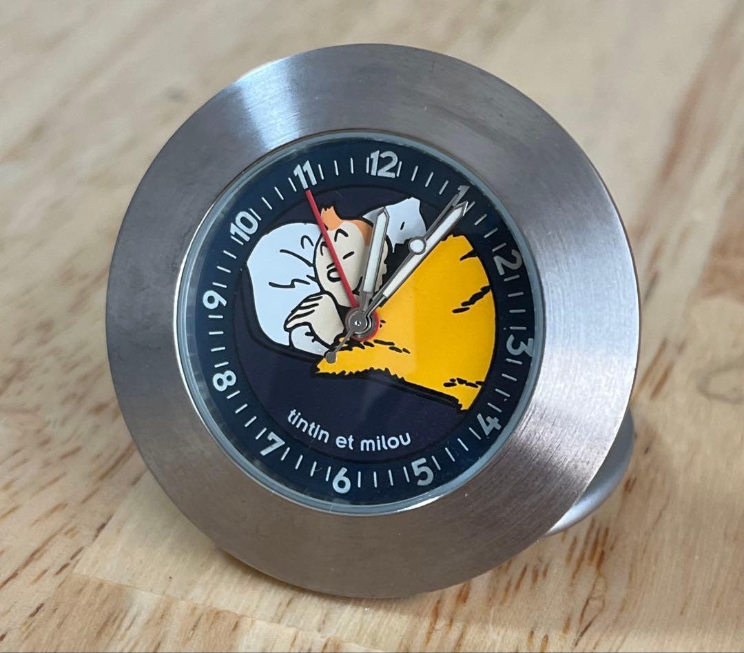 TINTIN タンタンの冒険 置き時計