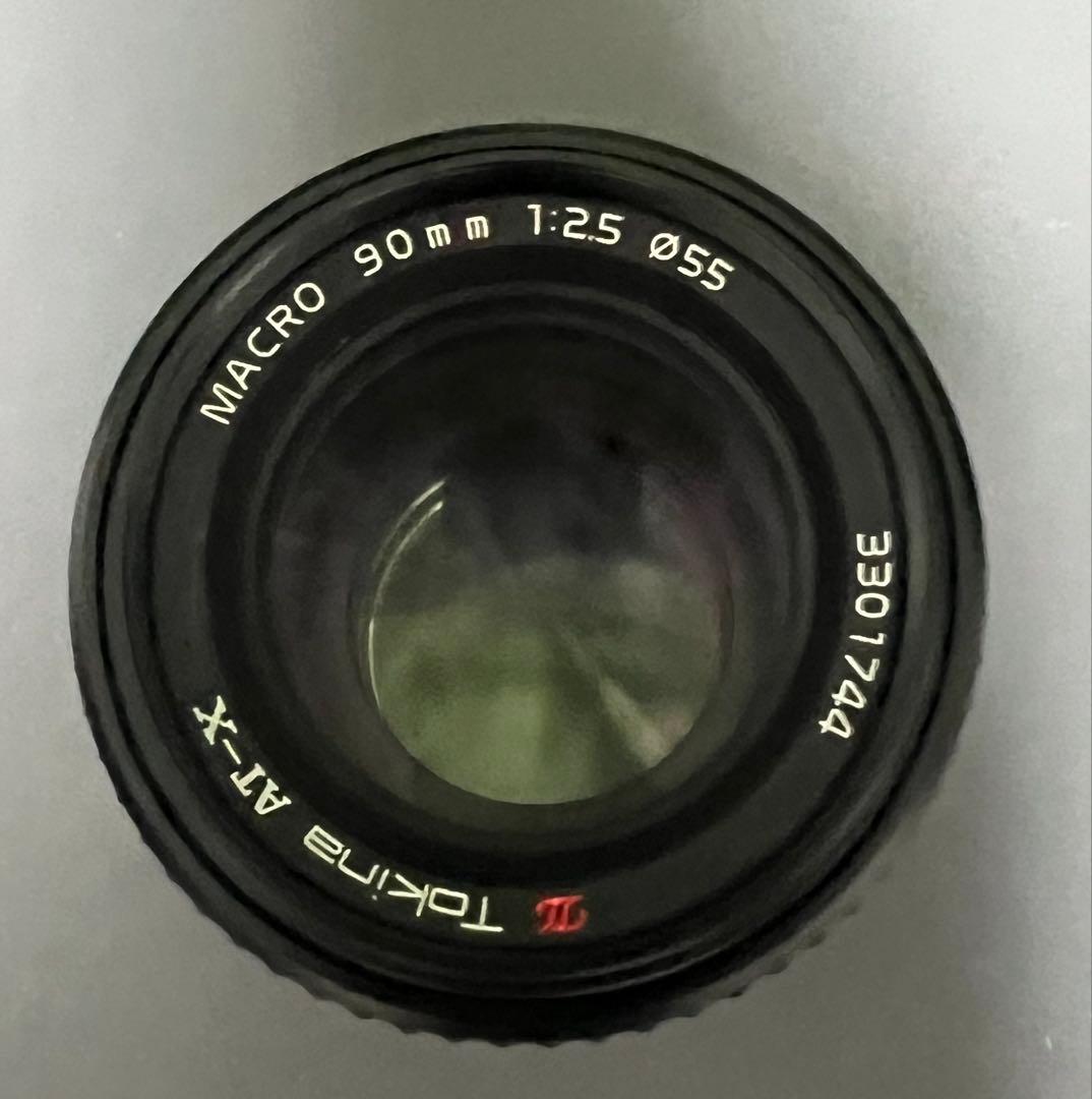 希少 美品 Tokina AT-X MACRO 90mm f2.5 OMマウント