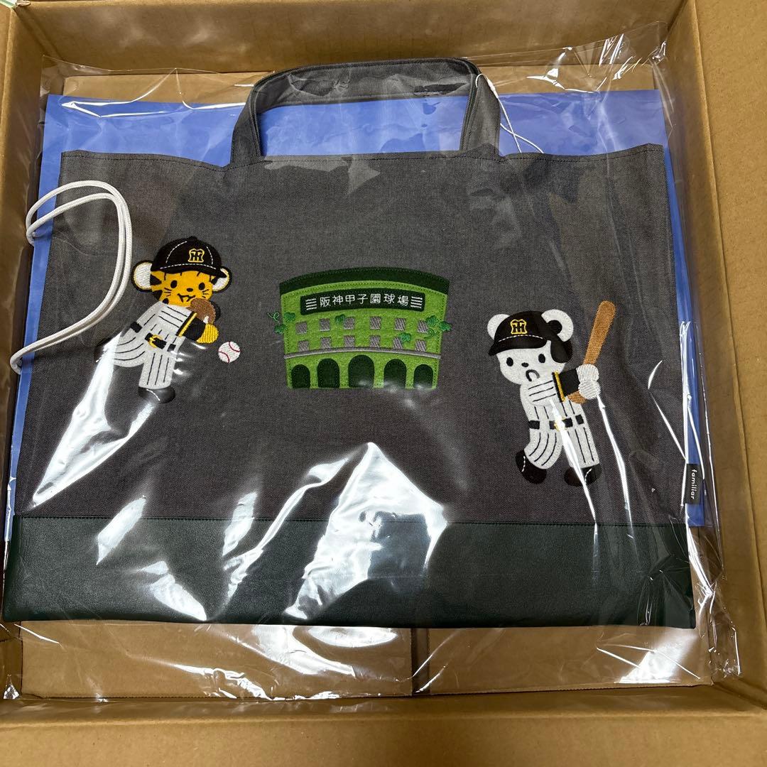 デニムバッグ〈阪神タイガース × familiar〉