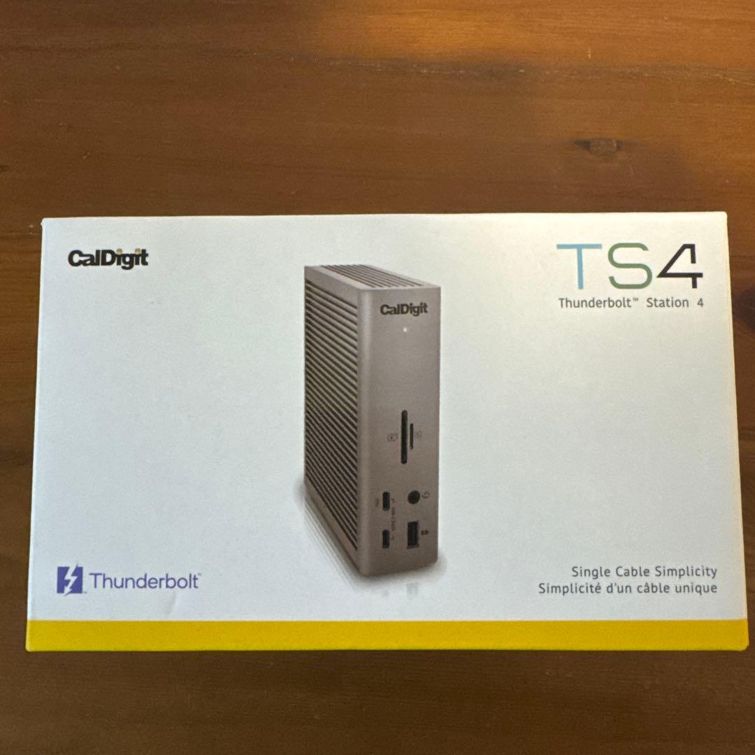 【美品】CalDigit TS4 Thunderbolt Station 4