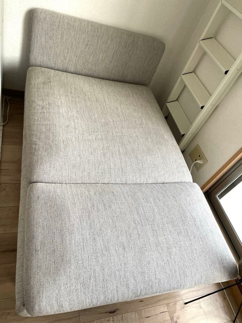 【美品】IKEA ソファ ソーデルハムン 寝椅子 クッション付き