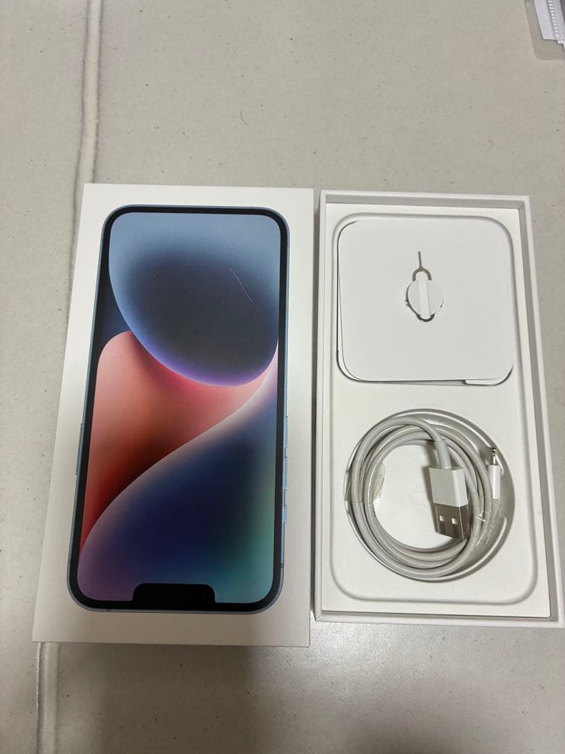 iPhone 14 128GB 青 SIM FREE