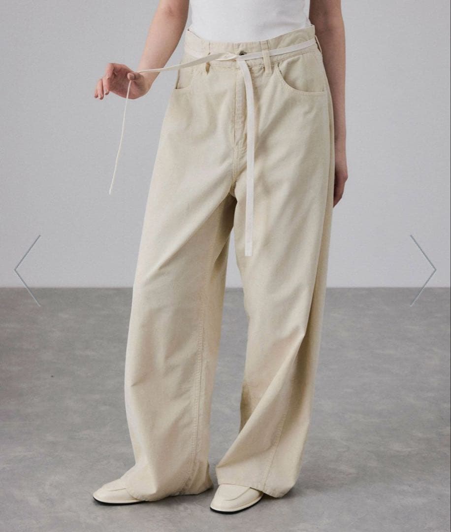 ガーメントダイコーデュロイパンツ