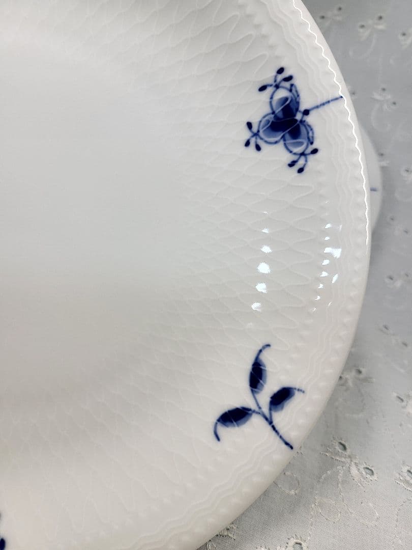 未使用✨ロイヤルコペンハーゲン ブルーパルメッテ プレート 皿 2枚