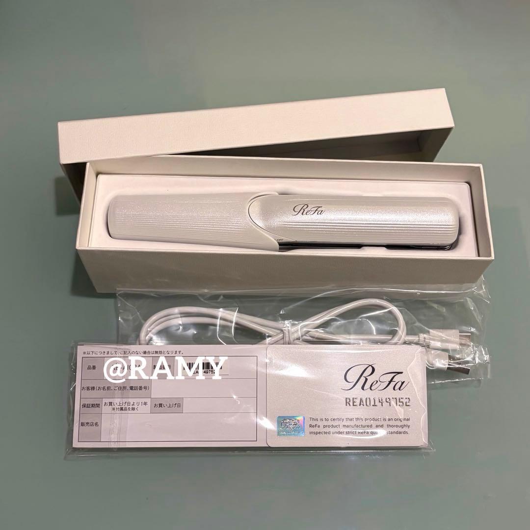 ぴ*つ様 【新品未使用】リファ ReFa フィンガーアイロン 正規品 ホワイト