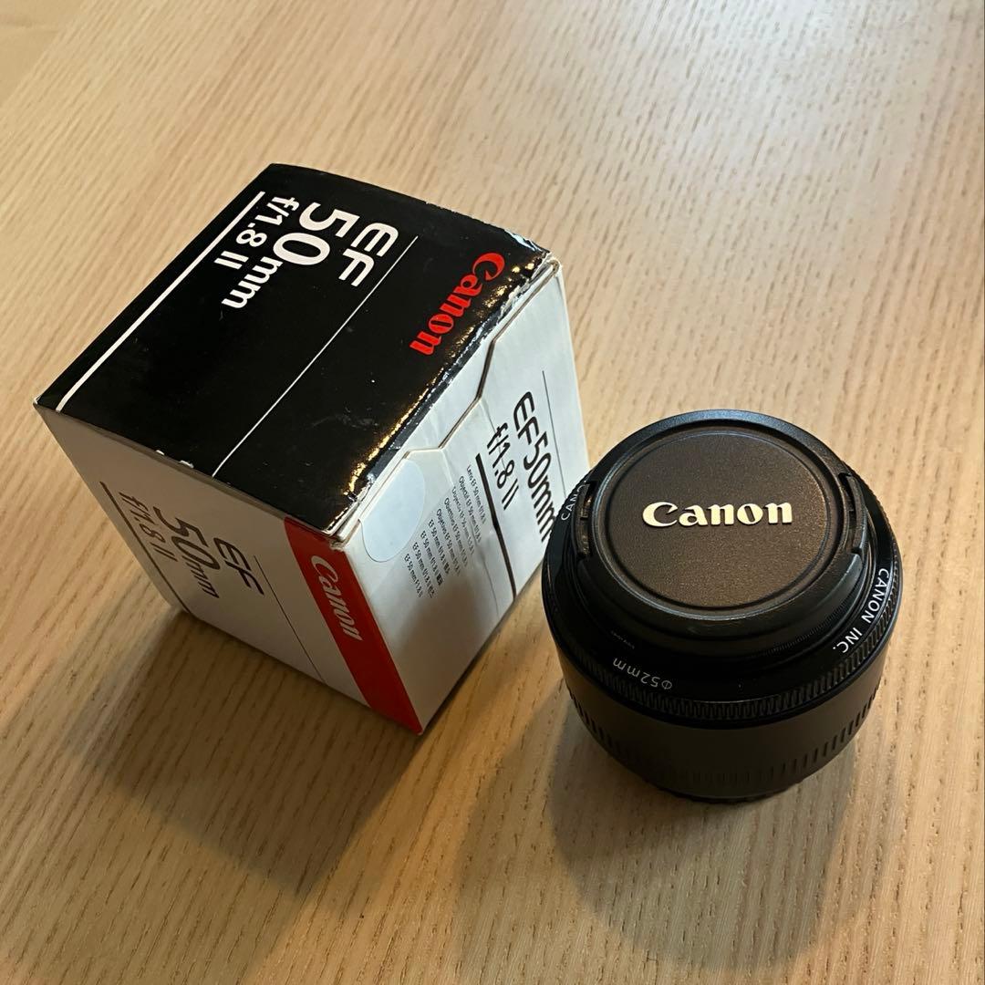 Canon EF 50mm 単焦点レンズ　キャノン