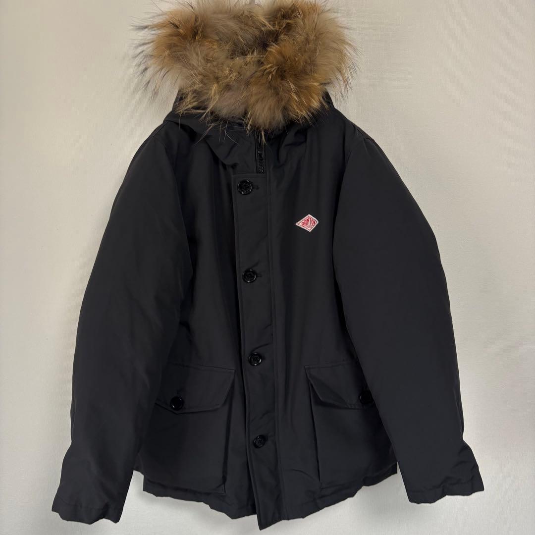 【美品】ダントン ダウンジャケット グレー