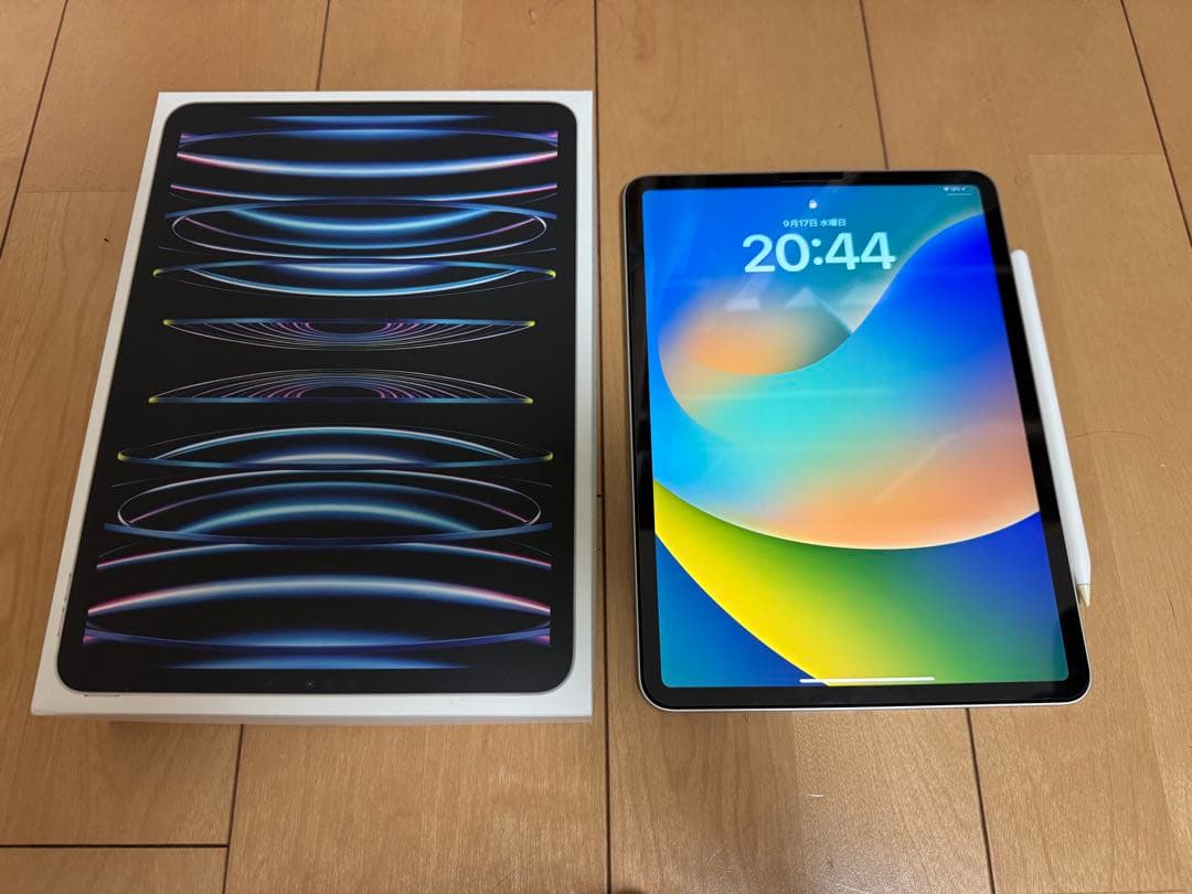 o_xxxiPad Pro11インチ4世代シルバー 256GB