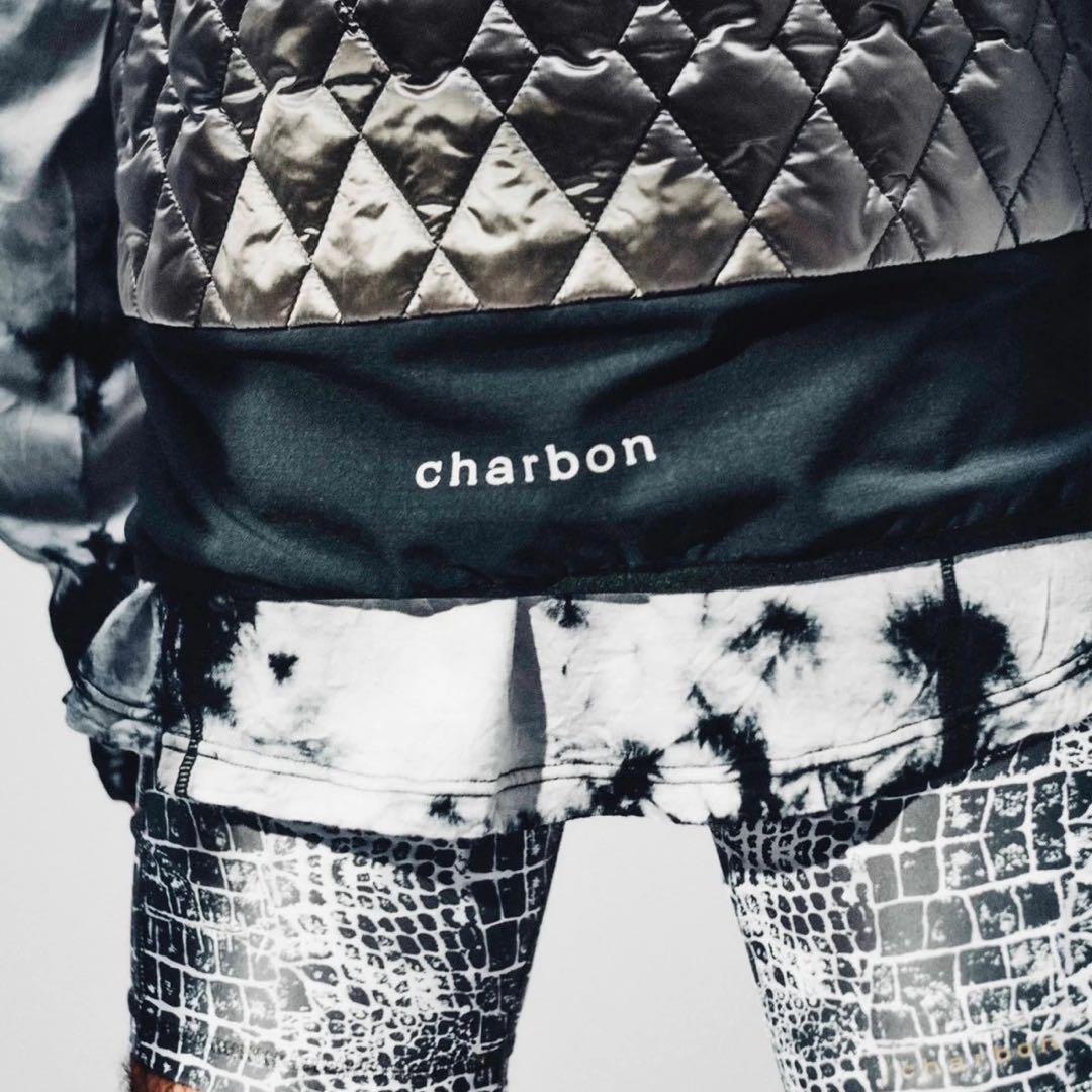 【即完売品】charbon running/S/シルバー/ベスト