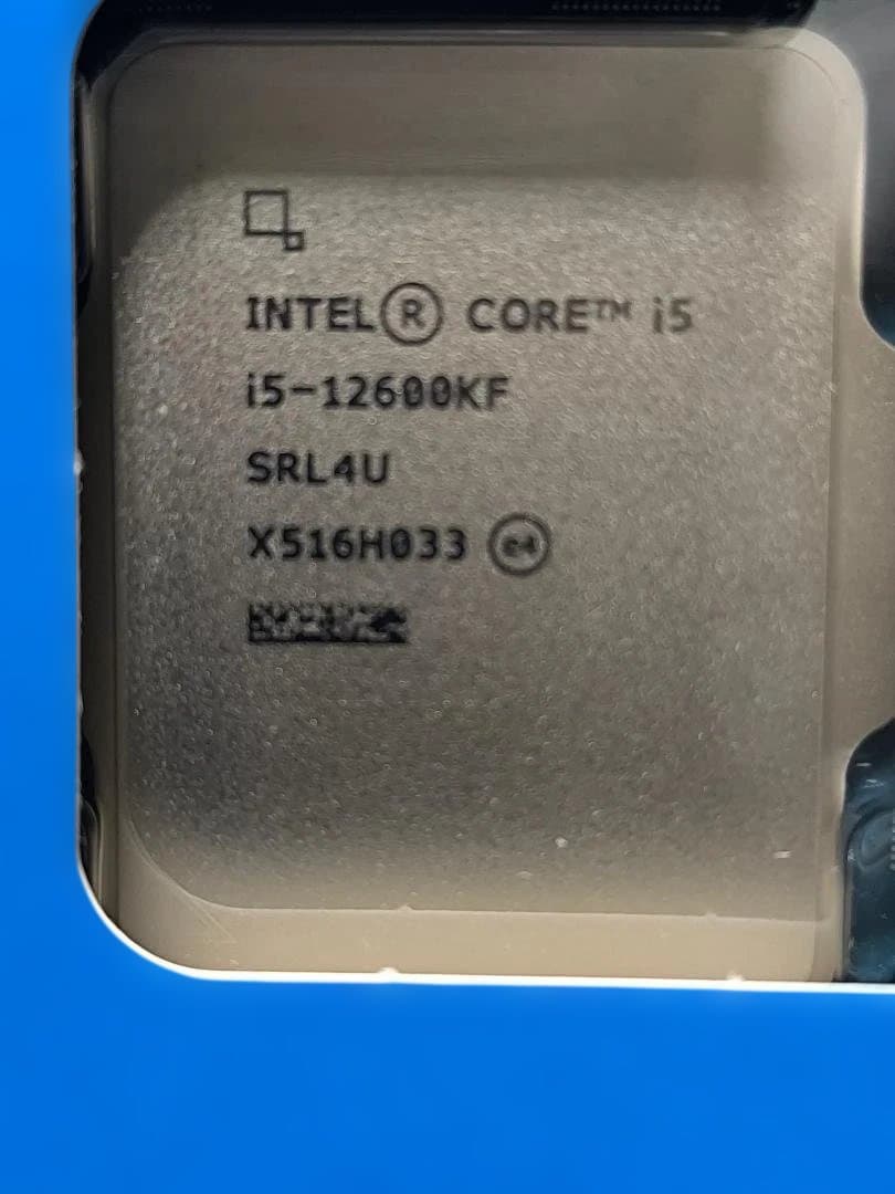 インテル Corei5 プロセッサー 12600KF 3.7GHz新品未開封