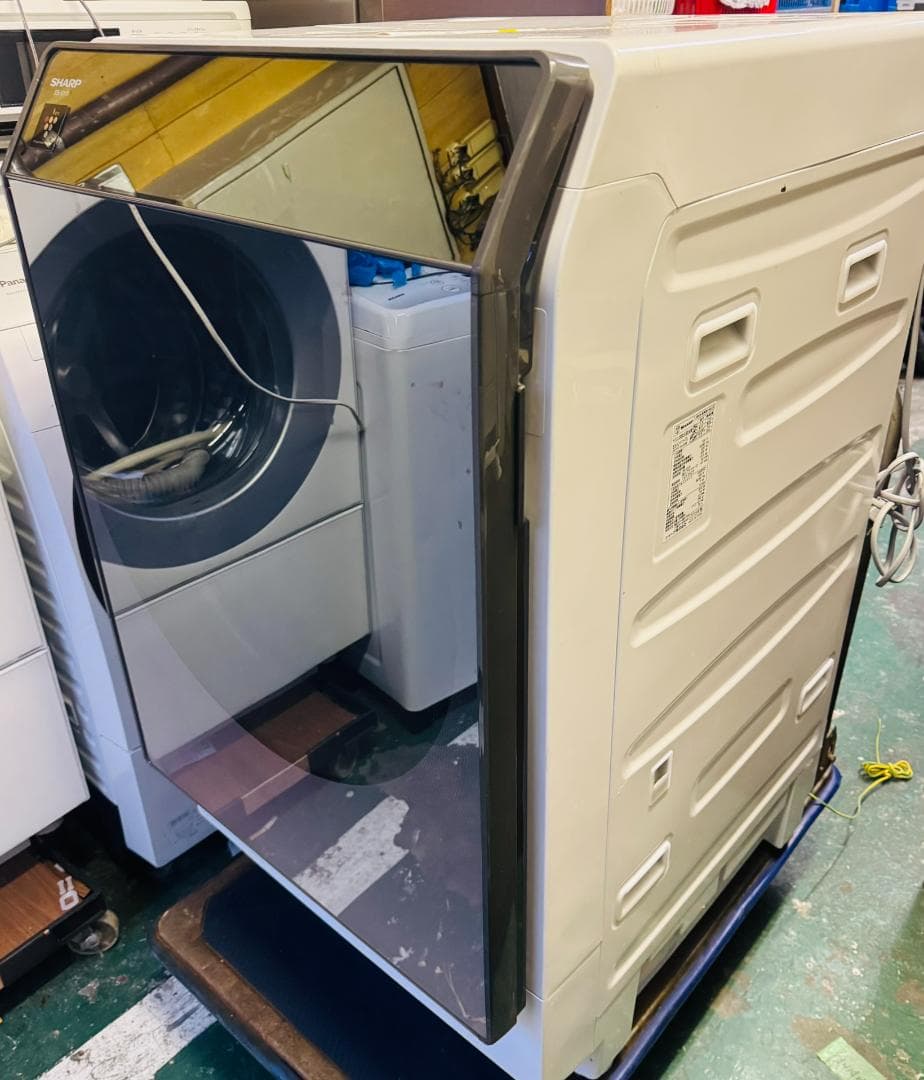 シャープ ドラム式洗濯乾燥機 11/6㎏　ES-U111-TL 2019年