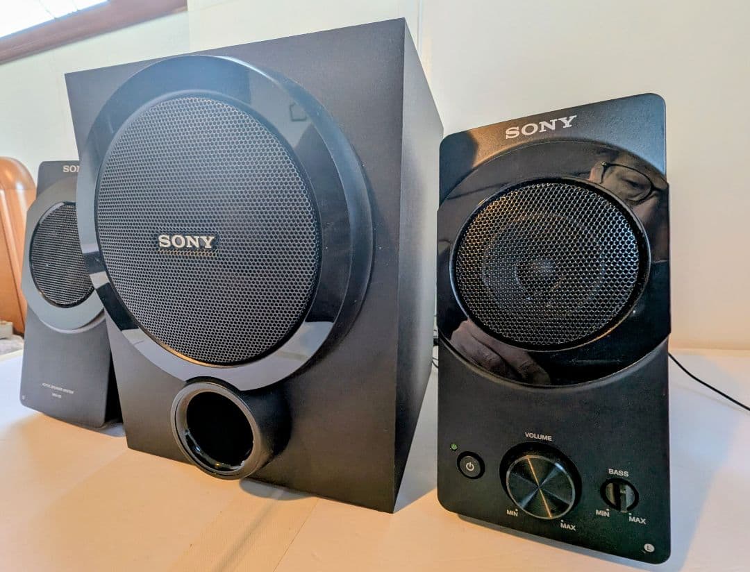 未使用〈SONY SRS-D5 ／2.1chスピーカ―〉