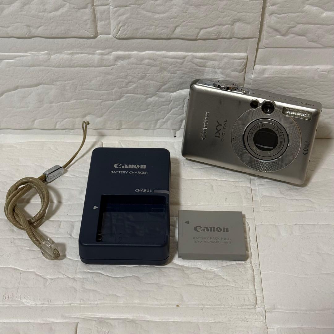 Canon IXY DIGITAL 50 ジャンク バッテリー弱 本体美品